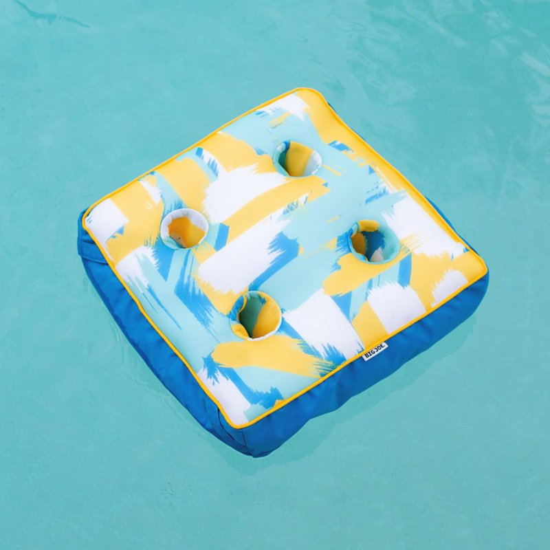 Big Joe Captain's Caddie Pool Float, Paintbrush Yellow