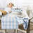 Wolsingham Gingham 100% Cotton Square Tablecloth-1083442151-1083442150
