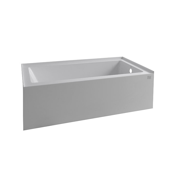 City 60'' L Alcove Soaking Bathtub
