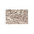 Foote Brown and White Faux Sheepskin Ombre Machine Tufted Non Skid Area Rug-1794623956
