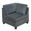 Ensemble de canapé modulaire en chenille gris 8 pièces