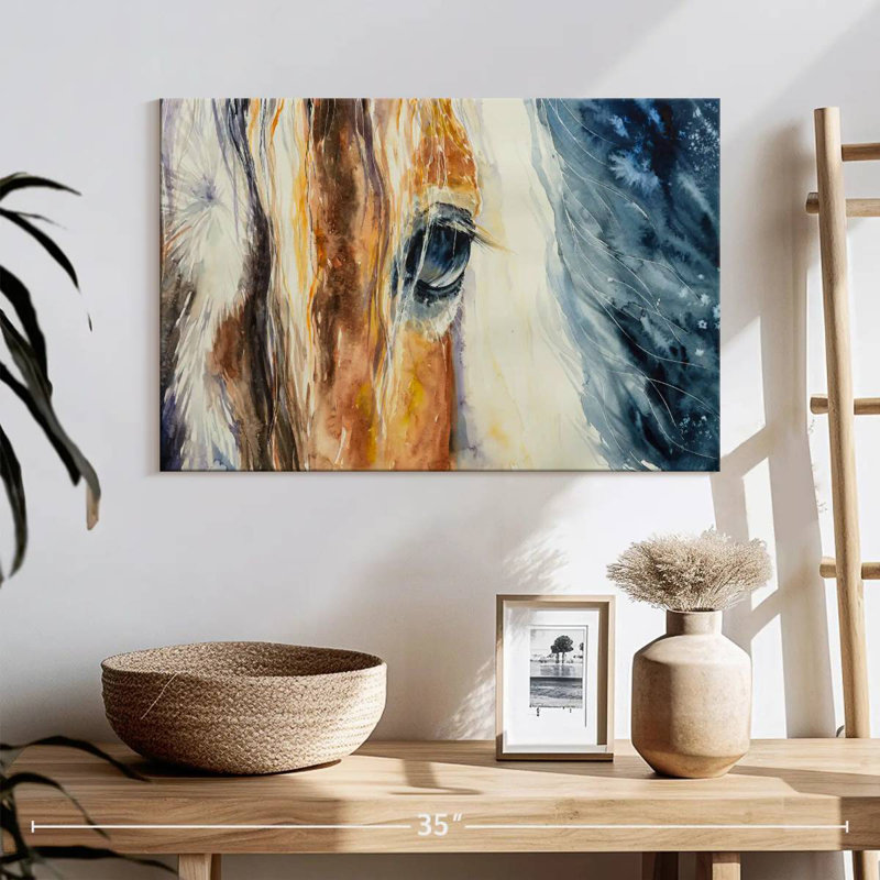 Oeil de cheval Brampt, H 16 po x l 24 po
