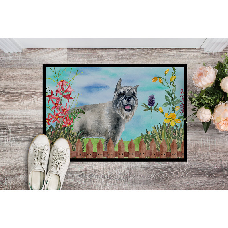 Non-Slip Outdoor Doormat, Rectangle 18" x 27"