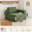 Modular Corduroy 101cm Accent Chair, Facing The Right Handrail-2025300101