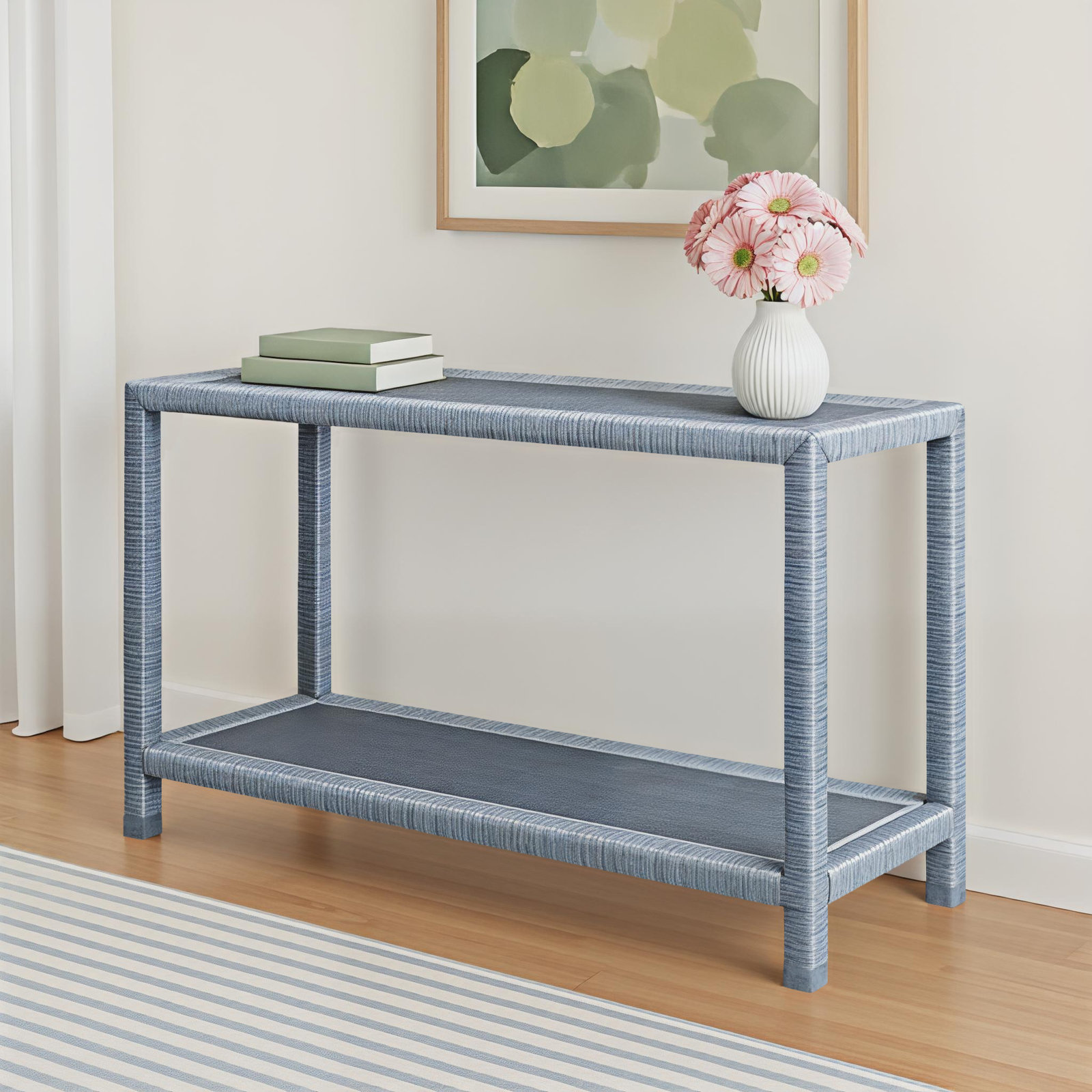 Graham 50'' Console Table, Sea Glass