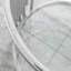 Table de bout ronde de luxe avec plateau en verre trempé transparent à 2 niveaux et structure en acier inoxydable argenté, table d'appoint moderne pour le salon, la chambre à coucher et le bureau