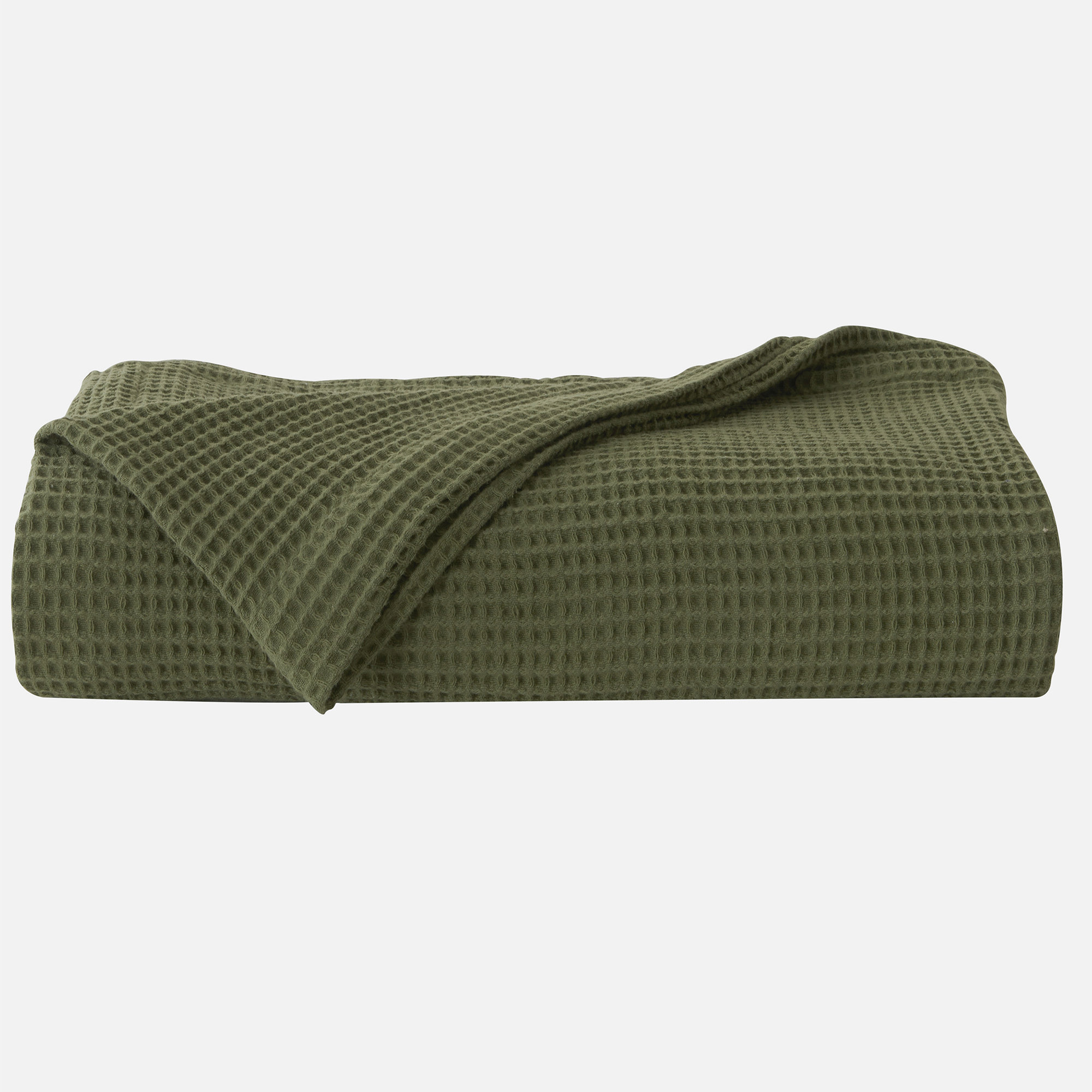 Patina Vie Maison 100 Cotton AllSeason Waffle Weave Knit Throw Blanket & Reviews Wayfair