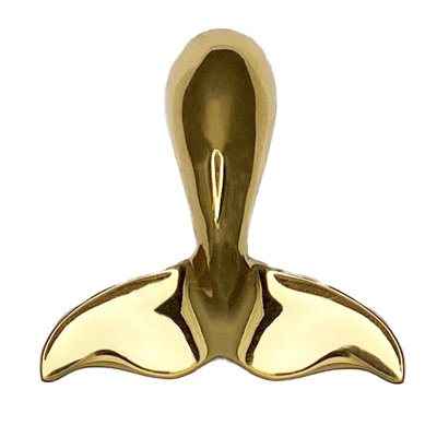 Bouton de sonnette de baleine à bosse