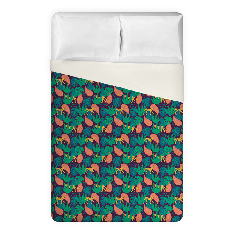 Polyester Floral Duvet Cover, Full Duvet Cover