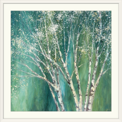 Blue Birch " Blue Birch II " Print