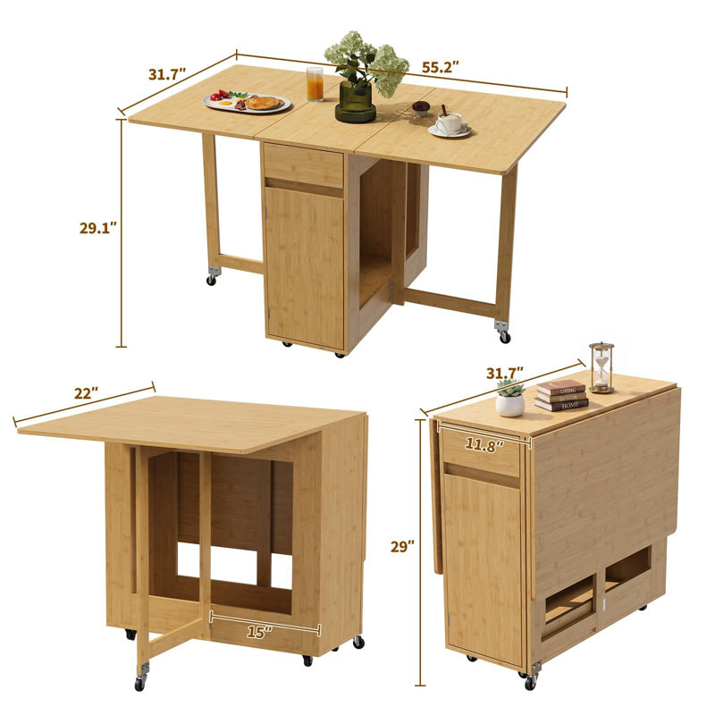 Dining Table, Brun / jaune
