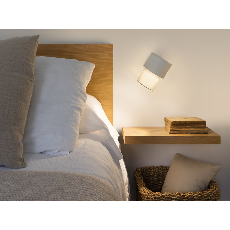 Aiona Armed Sconce, White