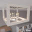 Plafonnier encastré 4 lumières Squire Manor