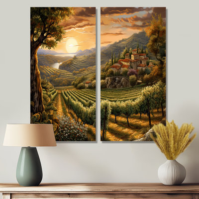 «Vineyard Charm», art liquide traditionnel