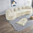 Compression Cloud Sectionals, 111.5 Inch Corduroy Modern Home Sofa