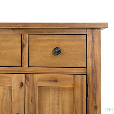 55X19x31.5" Brown Cabinet