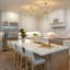 Plafonnier semi-encastré 5 lumières façon bougie-1840035602