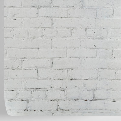8 Piece Lakendrick Clean White Brick Wallpaper