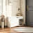 Entryway Shoe Bench with Hidden Cabinet