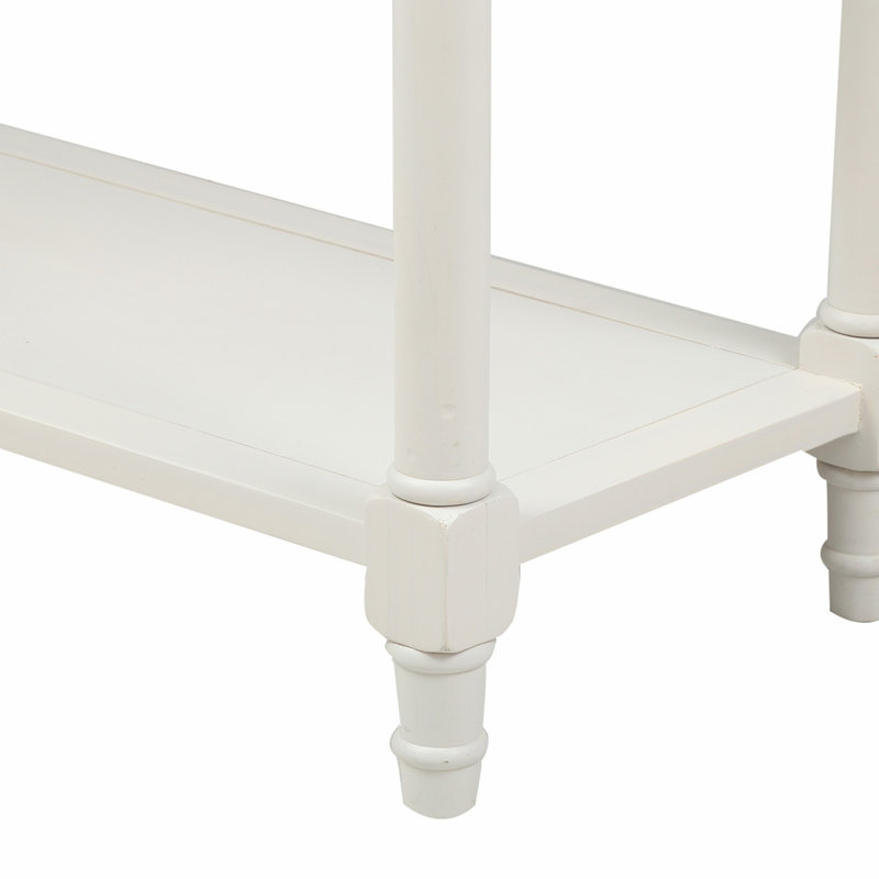 Gattilier 35.43'' Console Table, Navy, 30.25" H x 35.34" W x 13.8" D Duplicate
