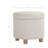 Mayen 19" Wide Round Storage Ottoman-433575649