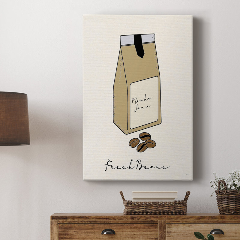Haricots frais - Cavas enveloppés de galerie, H 27 po x l 18 po