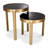 Buena Glass Tray Top Nesting Tables
