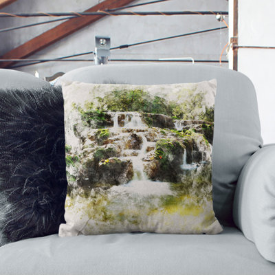 Forest Stream Vol.2 Square Throw Cushion