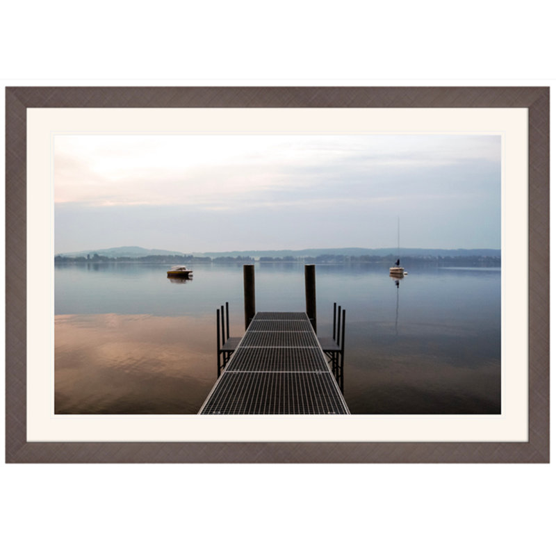 Bielersee Morning Print by Ted Glasoe