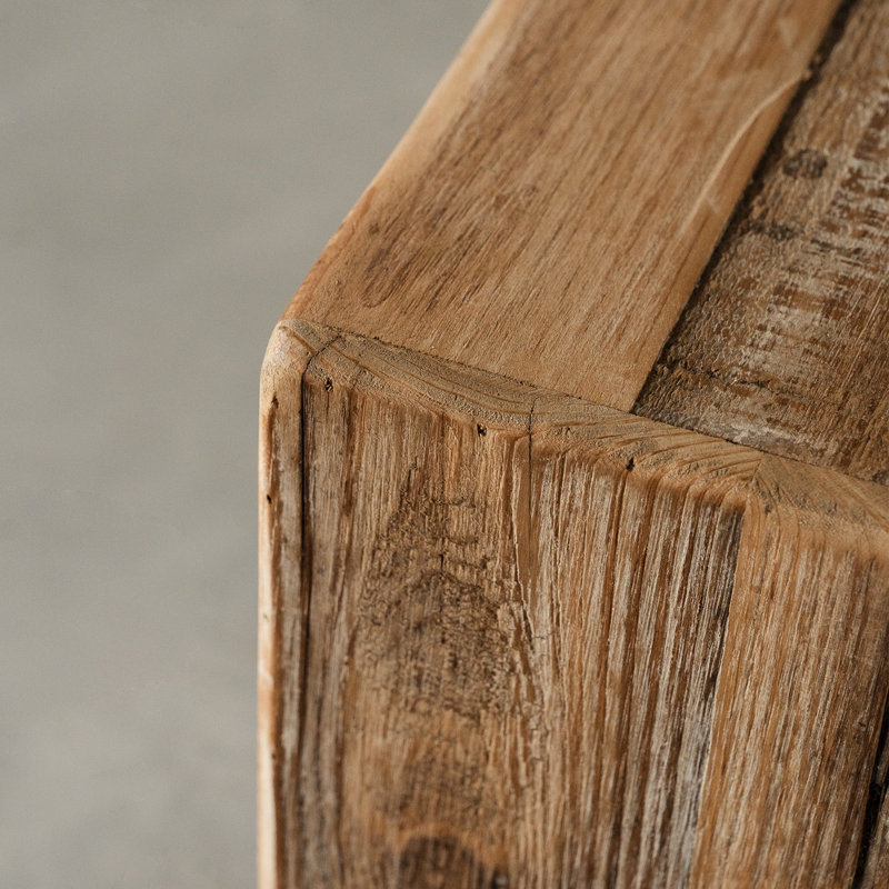 Solid Wood End Table Set