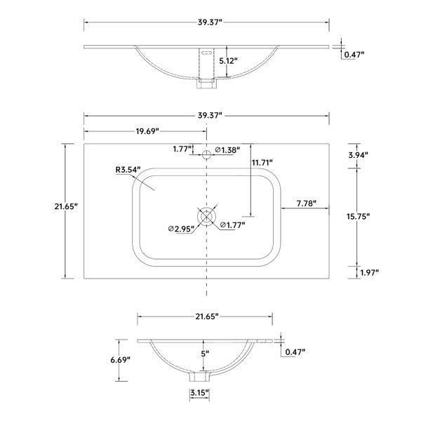Dimensions du produit