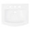 Pennfield 24" Vitreous China Wall-Mounted Bathroom Sink with Overflow and 3 Faucet Holes