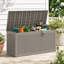 Grande boîte de rangement en résine verrouillable 100 gallons-129232186