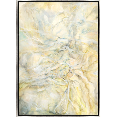 Golden Serenity Print by Maelani Blue