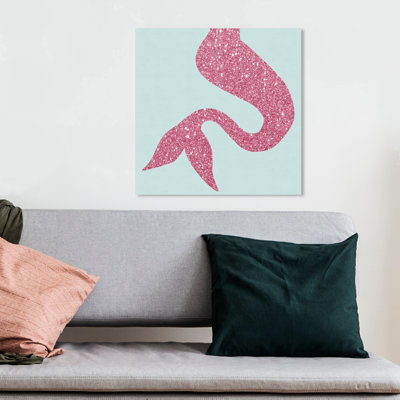 « sirène tail aqua », art sur toile Rahul