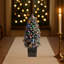 Sapin de Noël artificiel floqué Highland