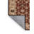 Machine Washable Overdyed Brown Area Rug-767406808