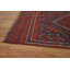 Tapis de couloir afghan à motif géométrique 2 x 8
