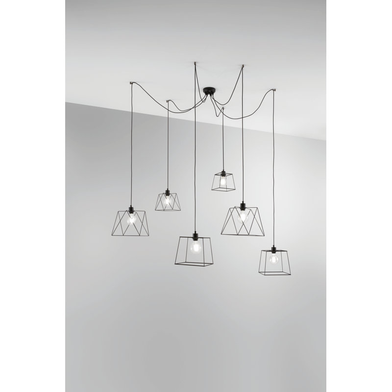 1 - Light Black Lantern Pendant