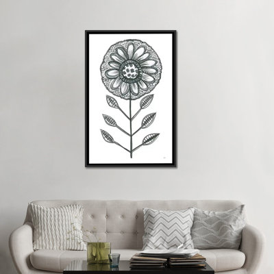 «Bloom Town IV» par Melissa Averinos - impression sur toile tendue
