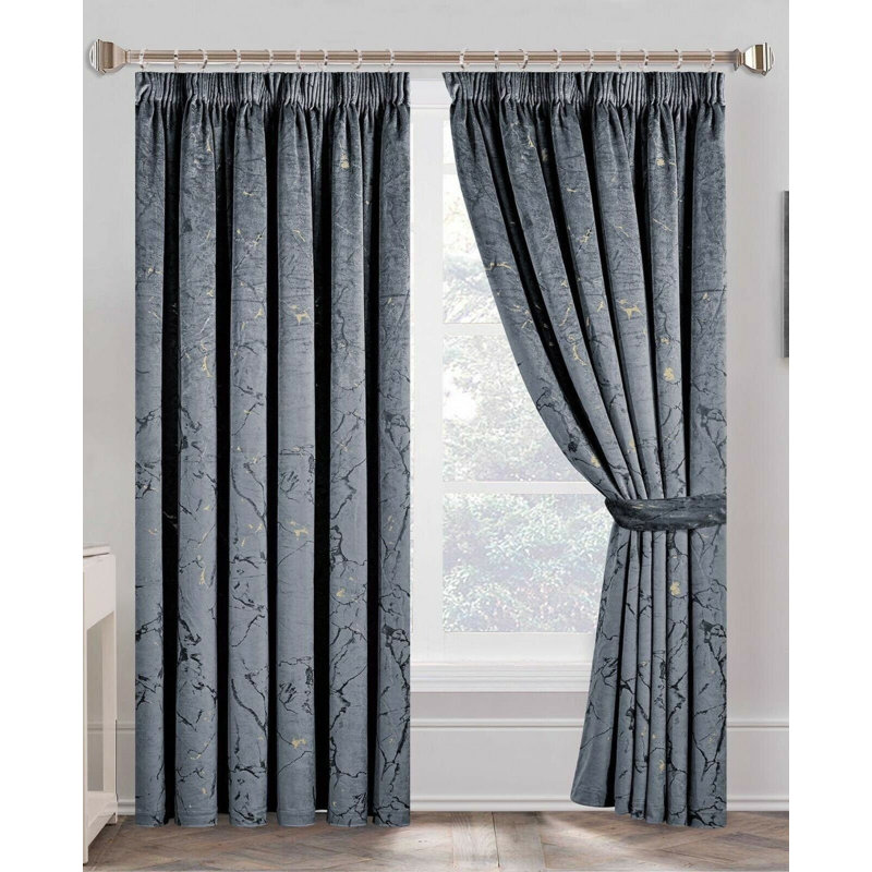 Ardane Blackout Curtain Pair, Beige, 168 W x 228 D cm