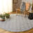 Abbie-Louise Hand Tufted Wool/Cotton Striped Rug in Black/Ivory-1110492889