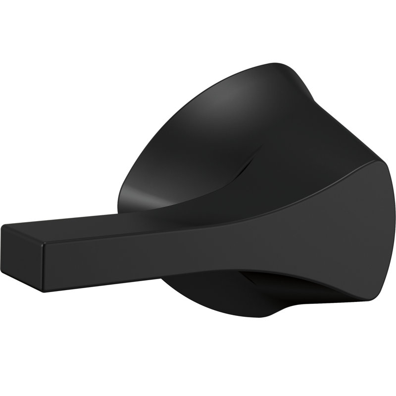 Zura Universal Toilet Tank Trip Lever, Matte Black
