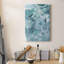 Soft Teal I - reproduction sur toile tendue-1893647847