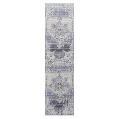 Collection 2X8 Medallion Runner Rug
