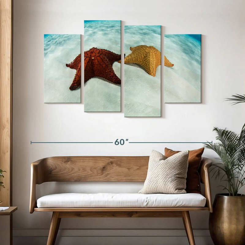 Brampt Caribbean Starfish, 32" H x 52" W
