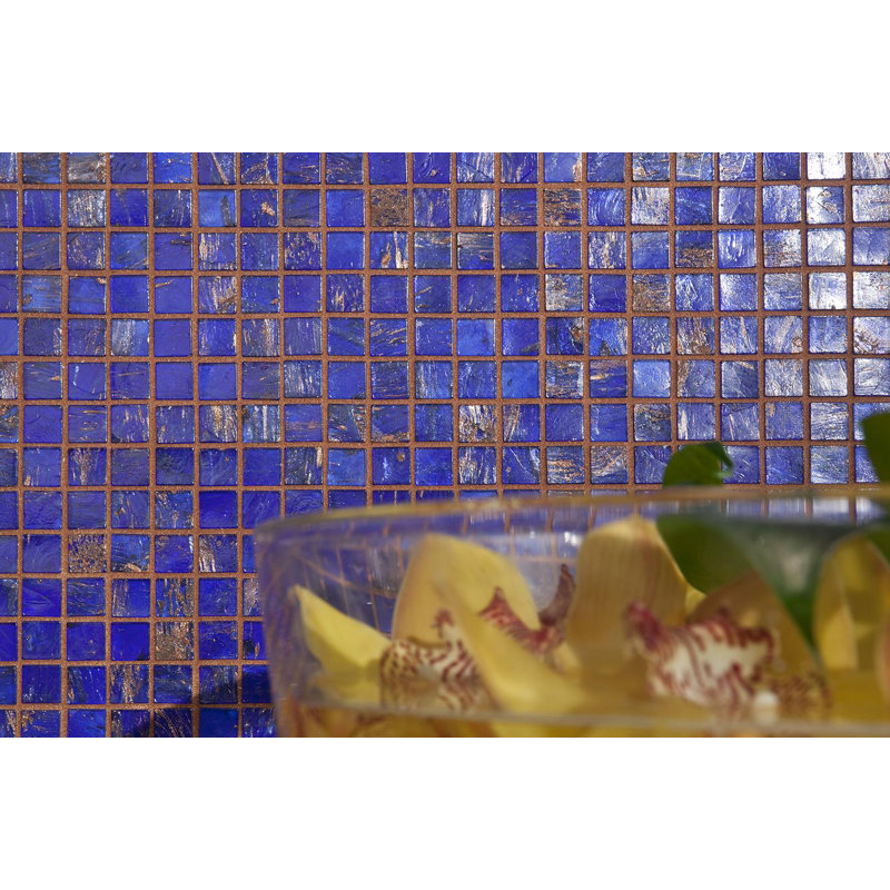 Bermuda 5/8" x 5/8" Glass Mosaic
