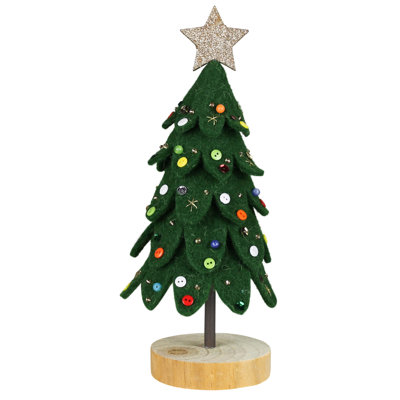 Decorated Felt Tree