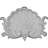 Shell 9.75'' H x 13.75'' W x 1.38'' D Urethane Onlay Scroll