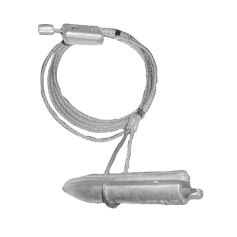 Stainless Steel and Aluminum 6-Piece Ground Anchor Kit